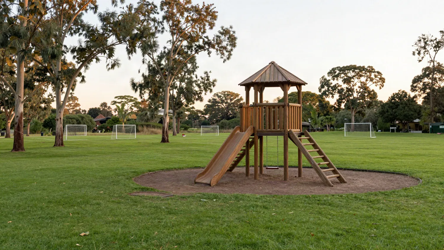 Un parque enorme para los chicos, La Herminia Eventos